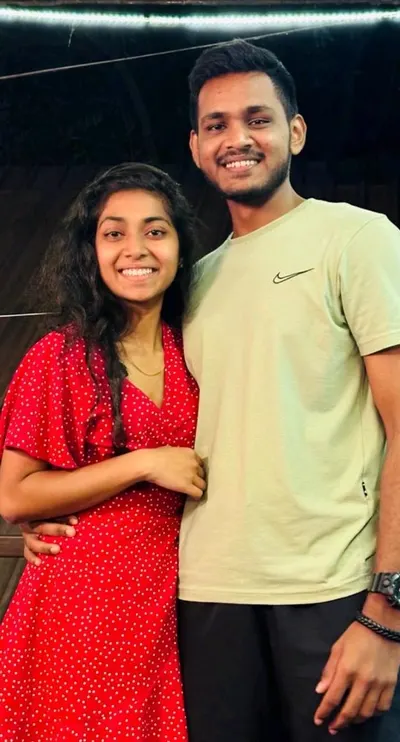 Pasindu and Nihara in 2023